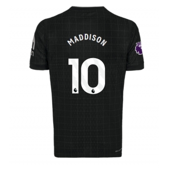 Billige Fotballdrakt Tottenham Hotspur James Maddison #10 Replika Bortedrakt 2025-26 Kortermet